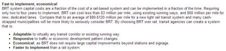 Snippet from Kyle Keahey's 2014 HNTB paper promoting BRT over rail transit (webpage version).